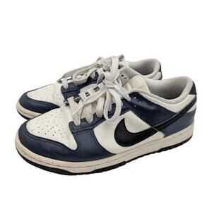 Nike Dunk Low Sneaker Shoes Lace-Up Women's White/Blue Ice Size US8 EU39